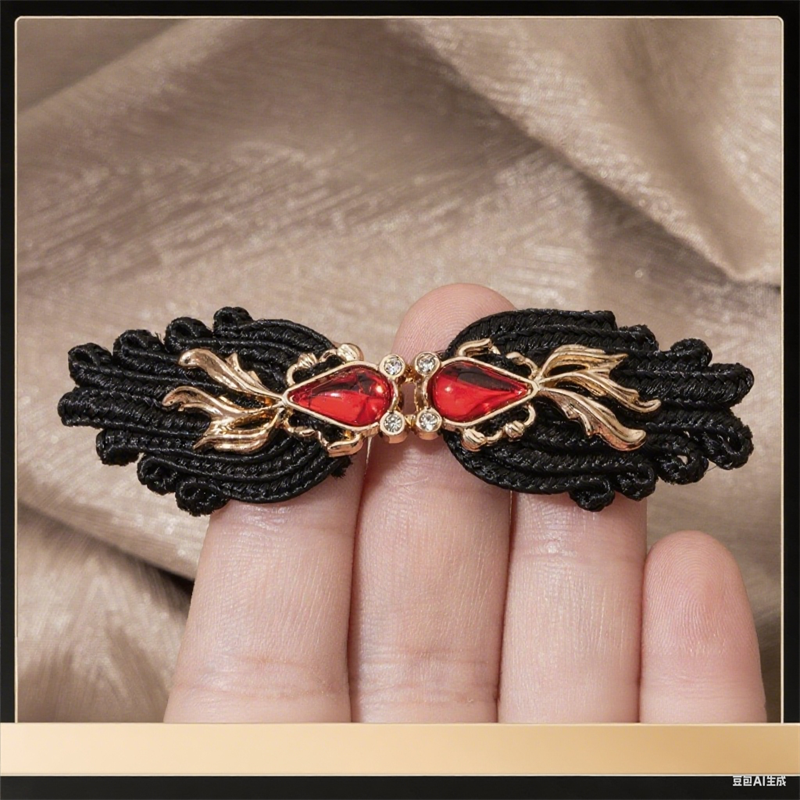 5pcs Traditional Chinese Knot  - Flower Frog Pin ulasan dan harga
