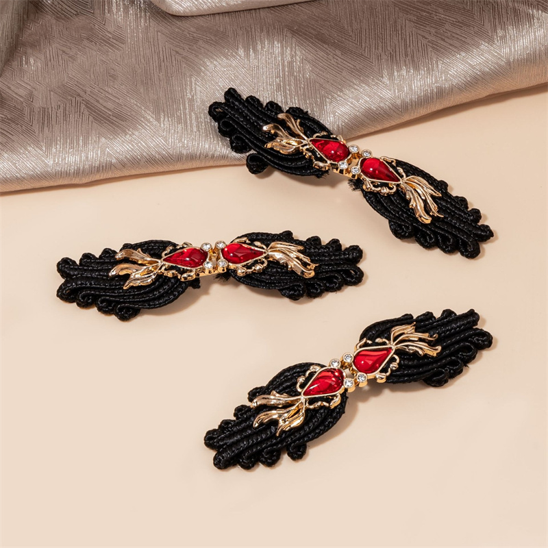5pcs Traditional Chinese Knot  - Flower Frog Pin ulasan dan harga