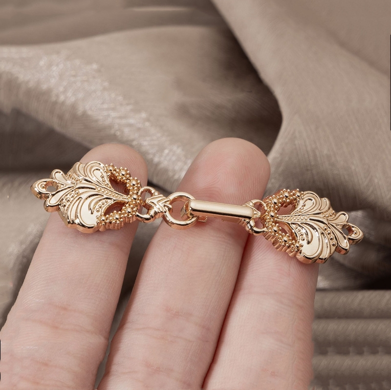 10 Pairs Vintage Metal Buttons - Flower Frog Pin ulasan dan harga